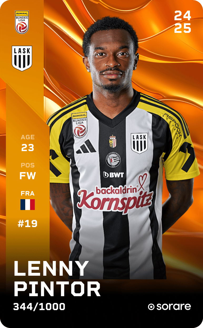 Lenny Pintor 2024-25 • Limited 344/1000