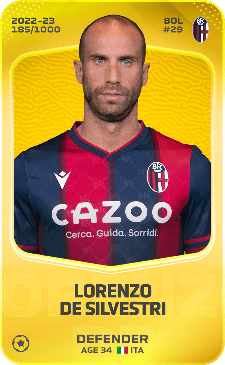 Lorenzo De Silvestri 2022-23 • Limited 185/1000