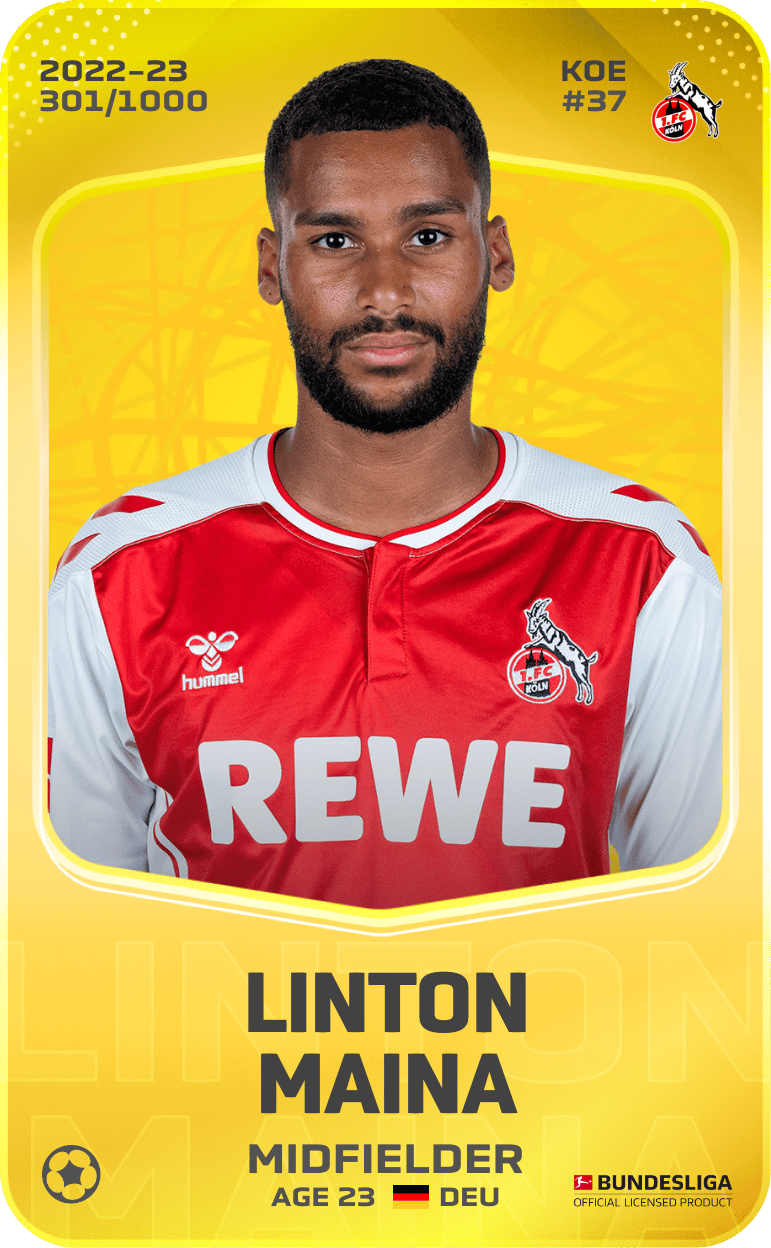 Linton Maina 2022-23 • Limited 301/1000