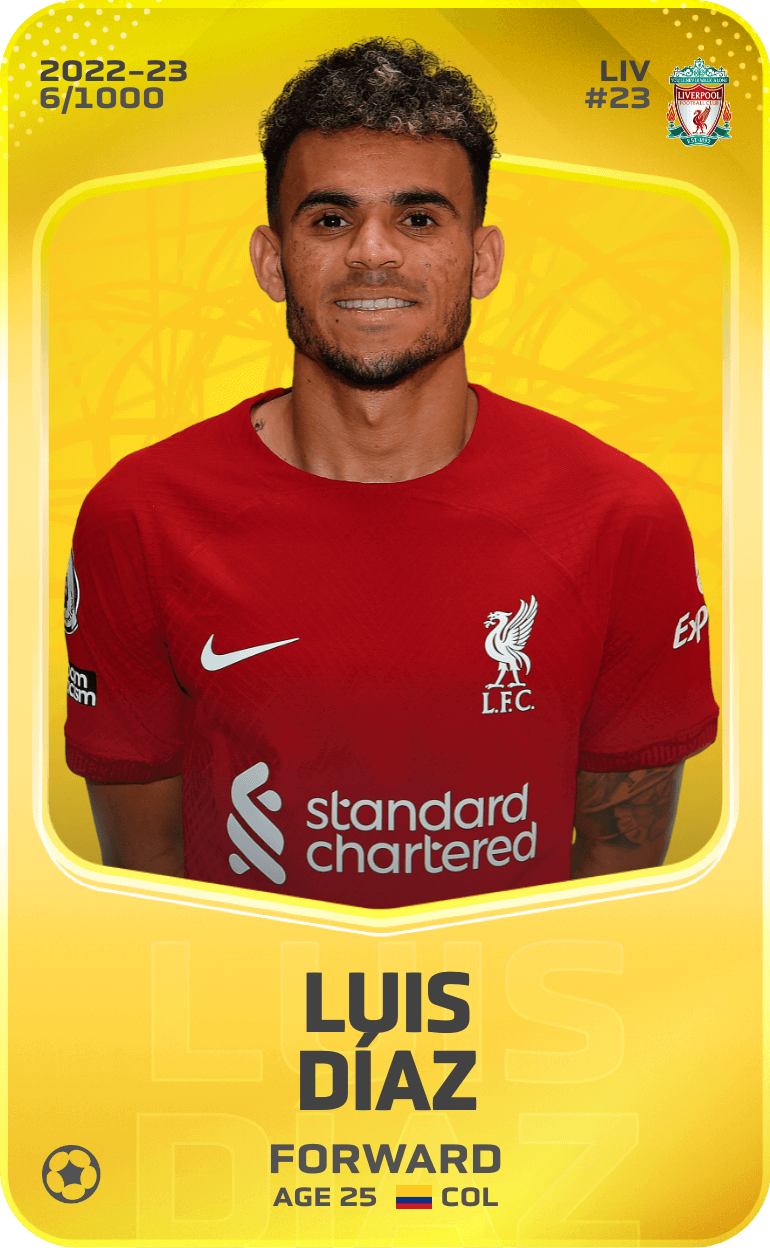 Luis Díaz 2022-23 • Limited 6/1000
