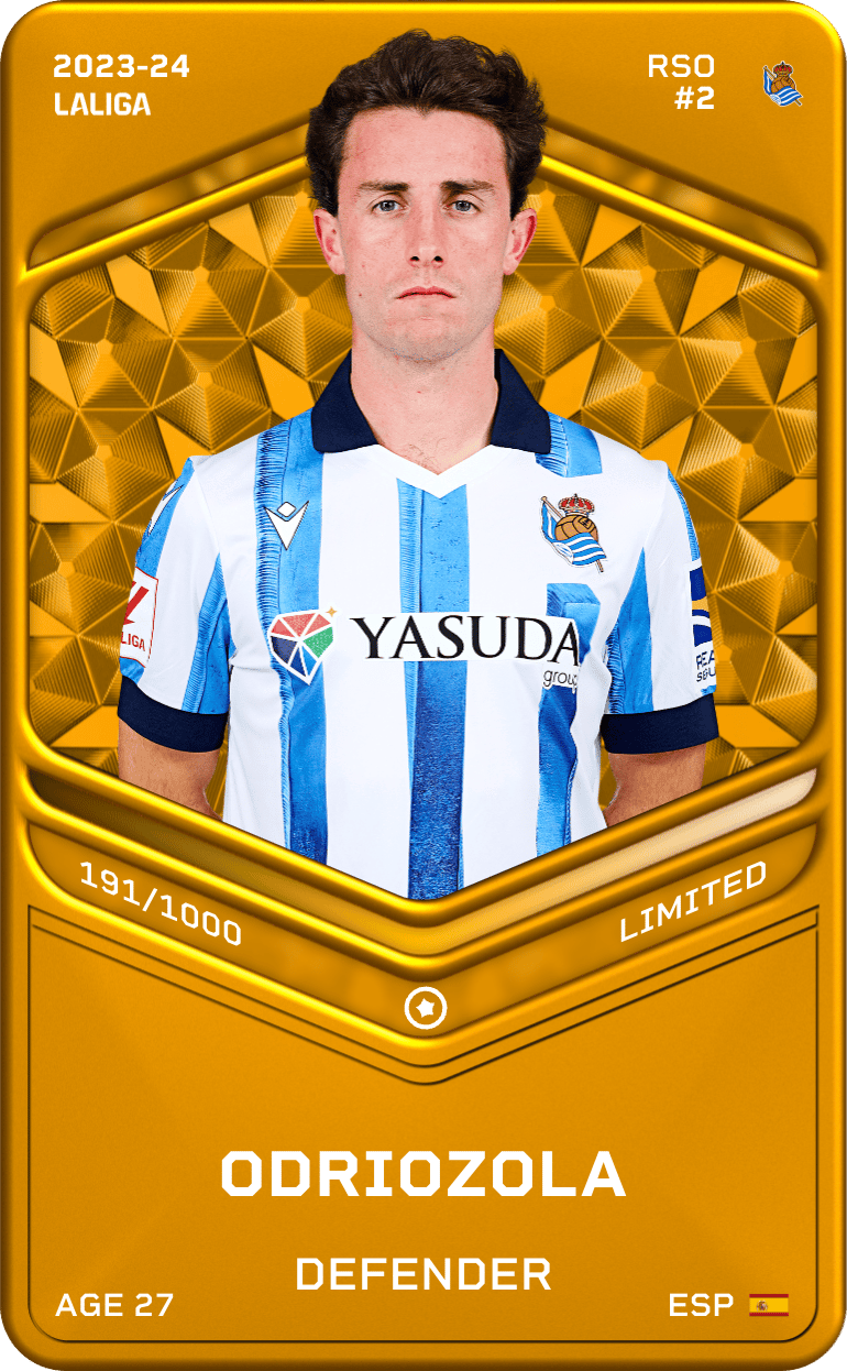Odriozola 2023-24 • Limited 191/1000