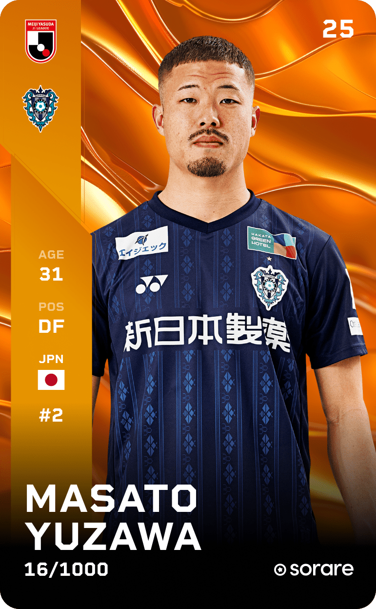 Masato Yuzawa 2025-26 • Limited 16/1000