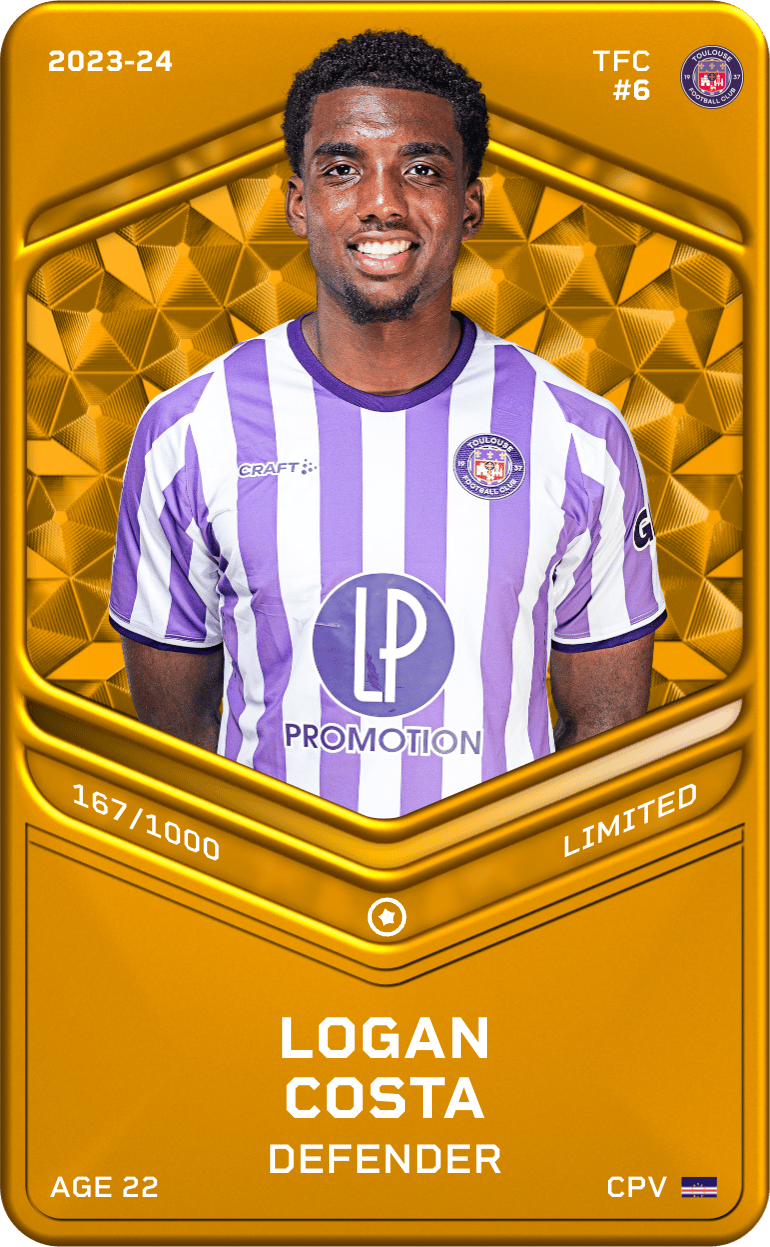 Logan Costa 2023-24 • Limited 167/1000