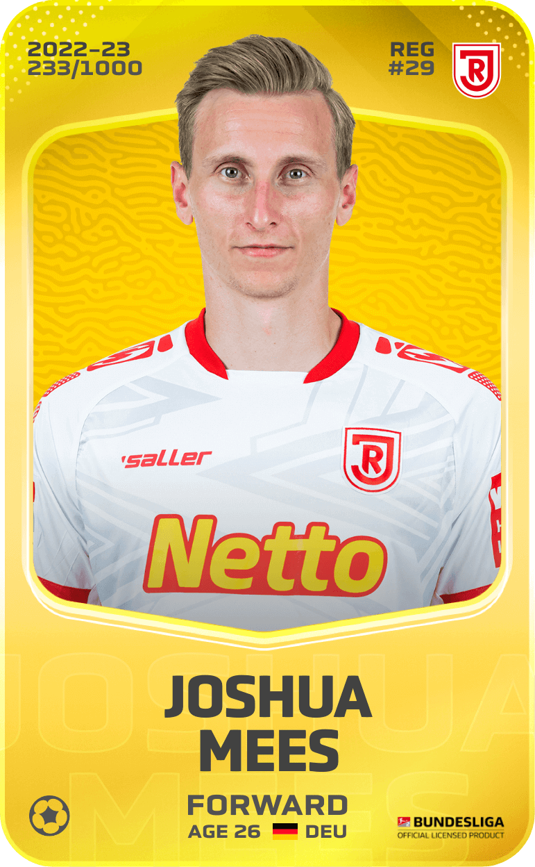 Joshua Mees 2022-23 • Limited 233/1000