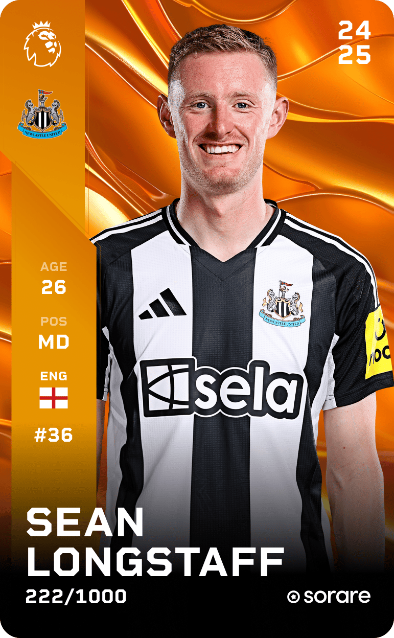 Sean Longstaff 2024-25 • Limited 222/1000