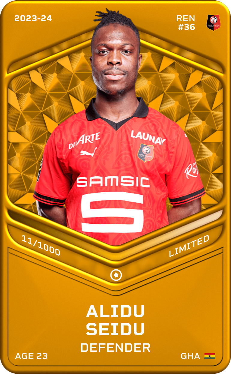 Alidu Seidu 2023-24 • Limited 11/1000