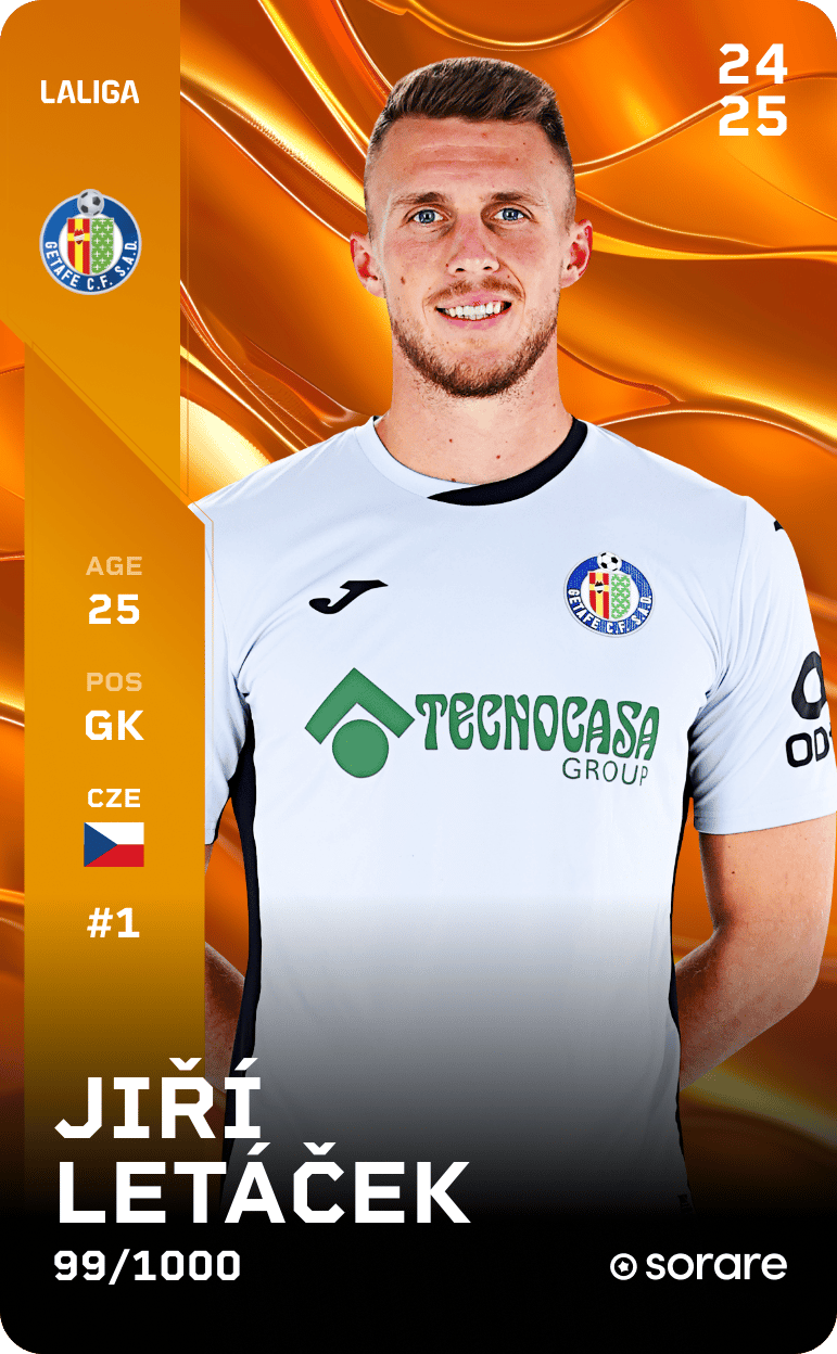 Jiří Letáček 2024-25 • Limited 99/1000