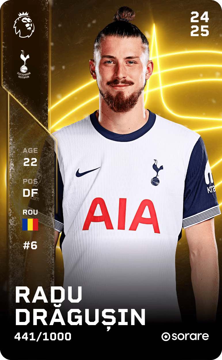 Radu Drăgușin 2024-25 • Limited 441/1000