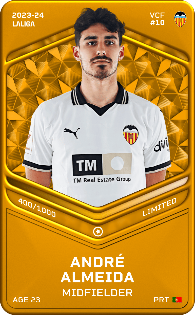 André Almeida 2023-24 • Limited 400/1000