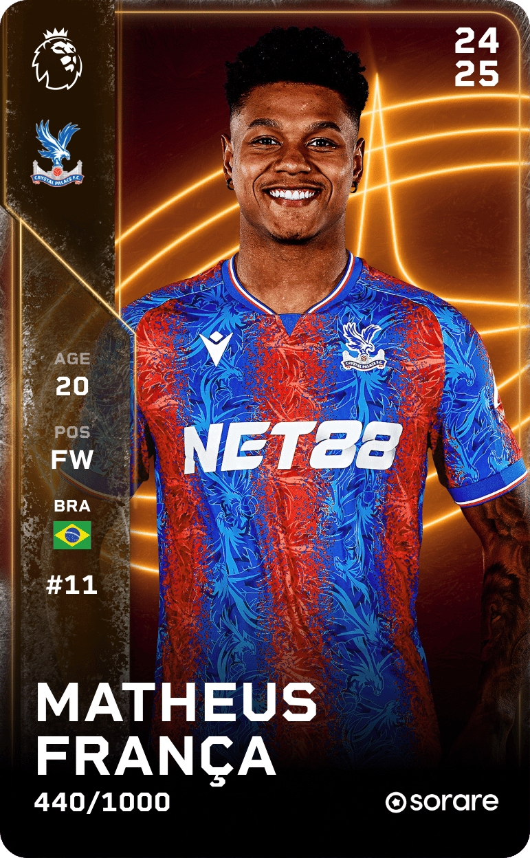 Matheus França 2024-25 • Limited 440/1000
