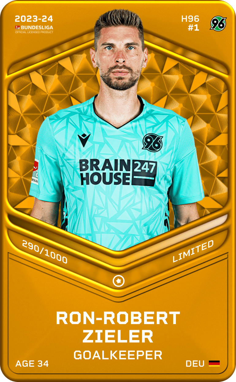Ron-Robert Zieler 2023-24 • Limited 290/1000