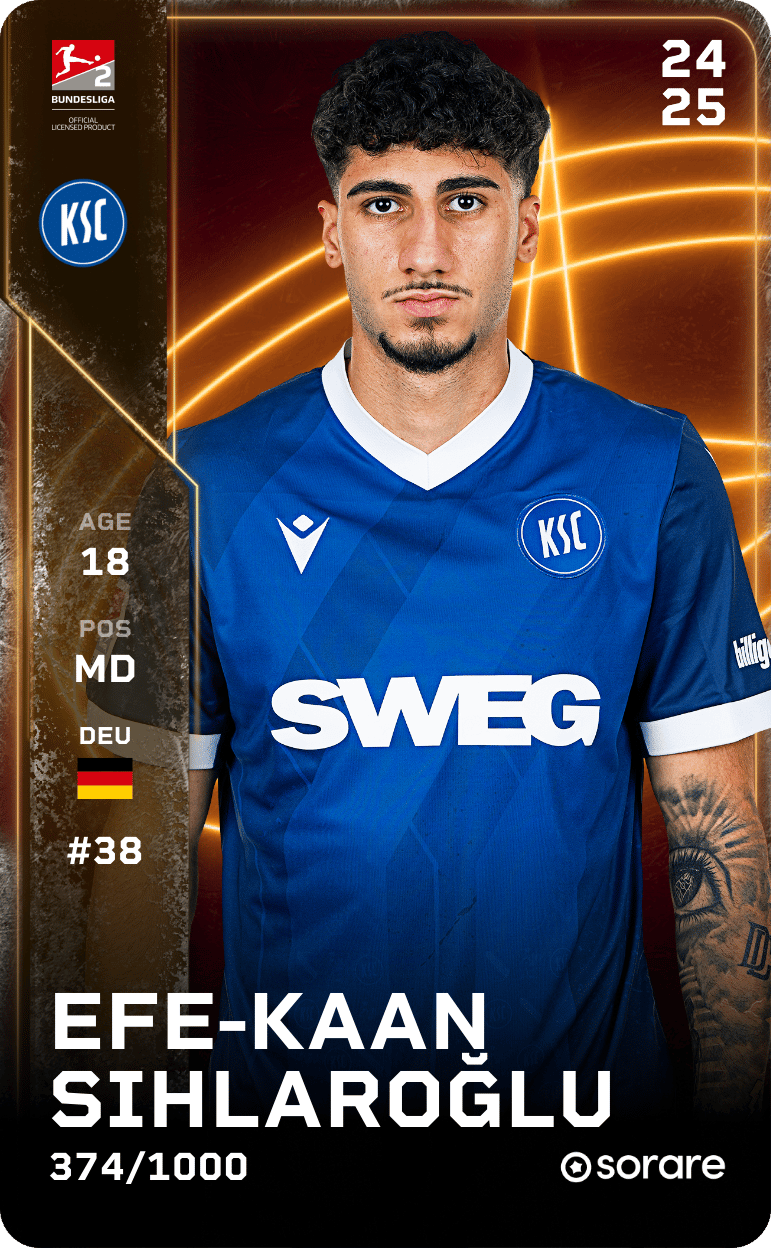 Efe-Kaan Sihlaroğlu 2024-25 • Limited 374/1000
