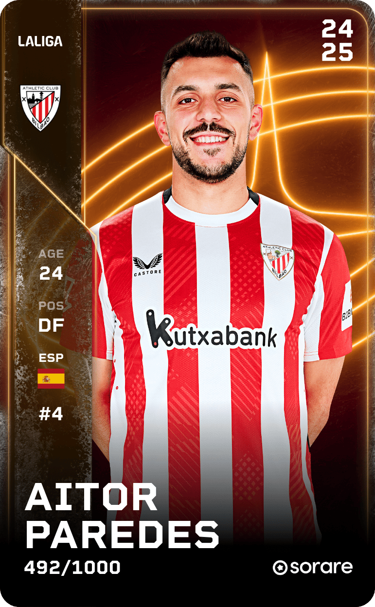 Aitor Paredes 2024-25 • Limited 492/1000