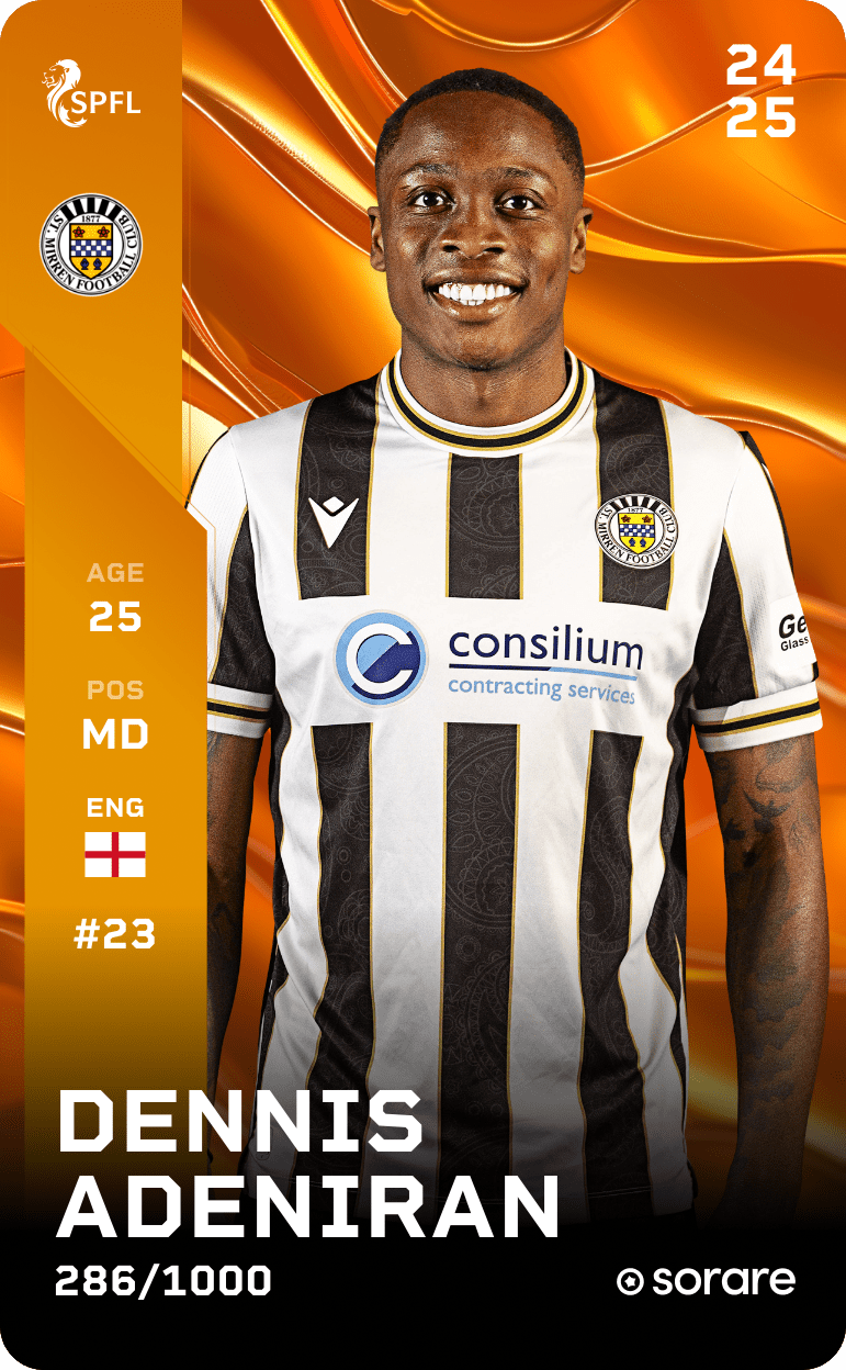 Dennis Adeniran 2024-25 • Limited 286/1000