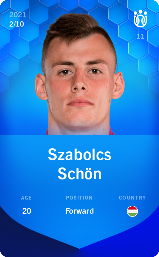 Sorare - Sorare Official - Szabolcs Schön 2021-22 • Super Rare 2/10 - NFT # 6492023490890802669780649749769236787215337529352612709069427745290977132568