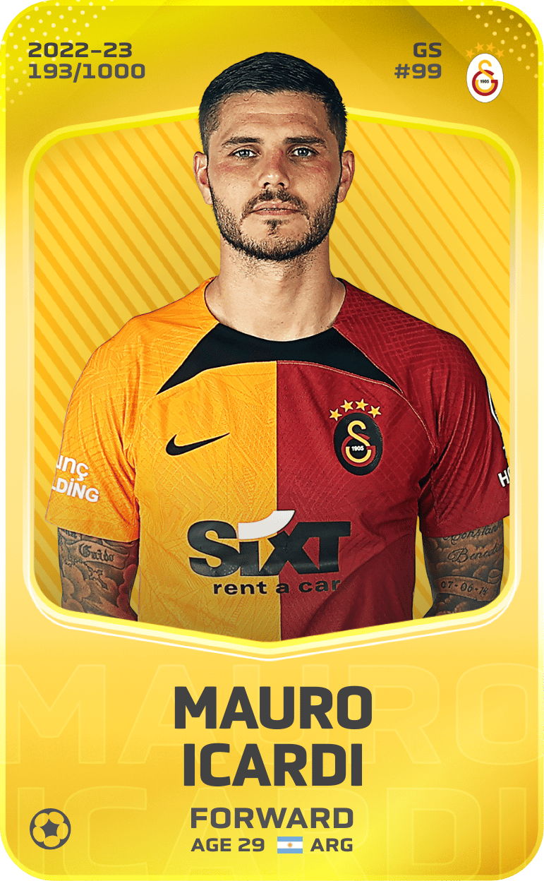 Mauro Icardi 2022-23 • Limited 193/1000