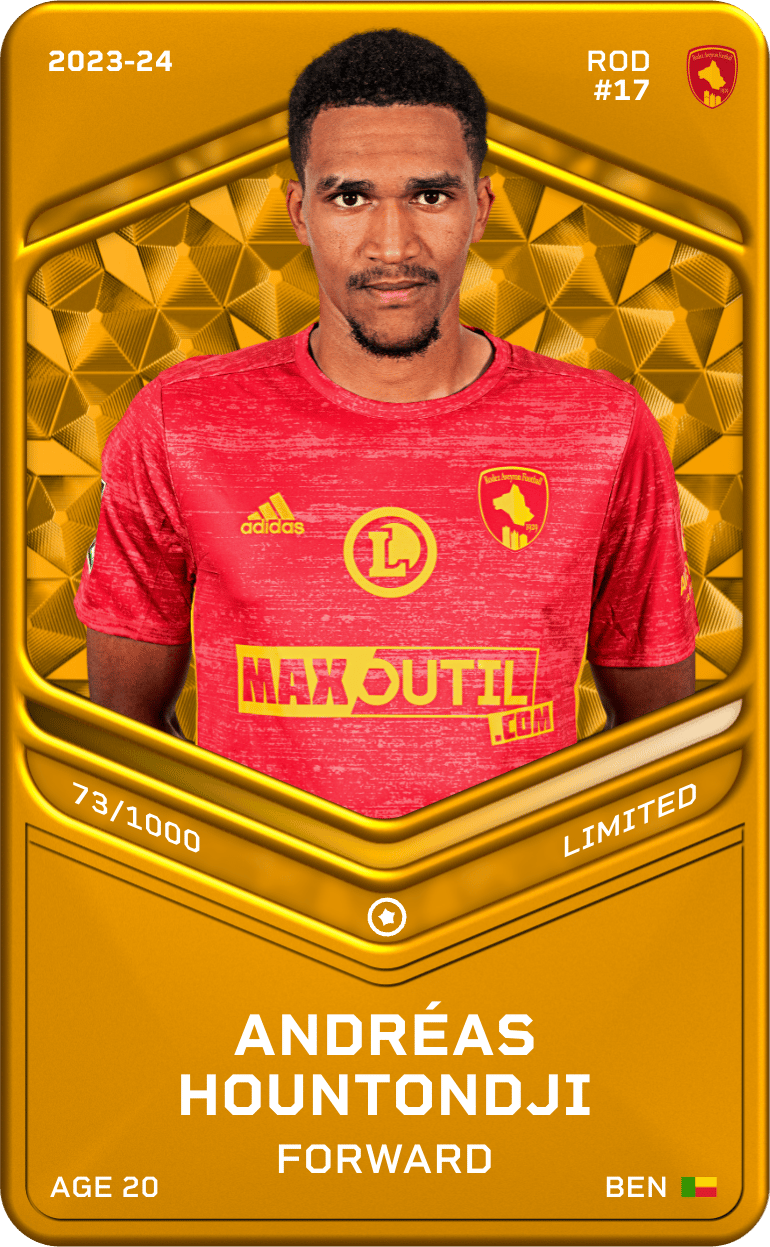 Andréas Hountondji 2023-24 • Limited 73/1000