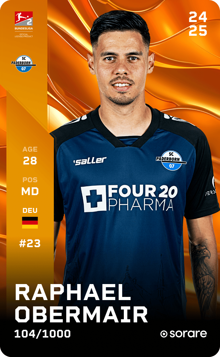 Raphael Obermair 2024-25 • Limited 104/1000