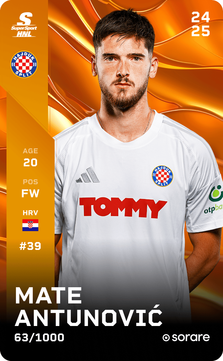 Mate Antunović 2024-25 • Limited 63/1000