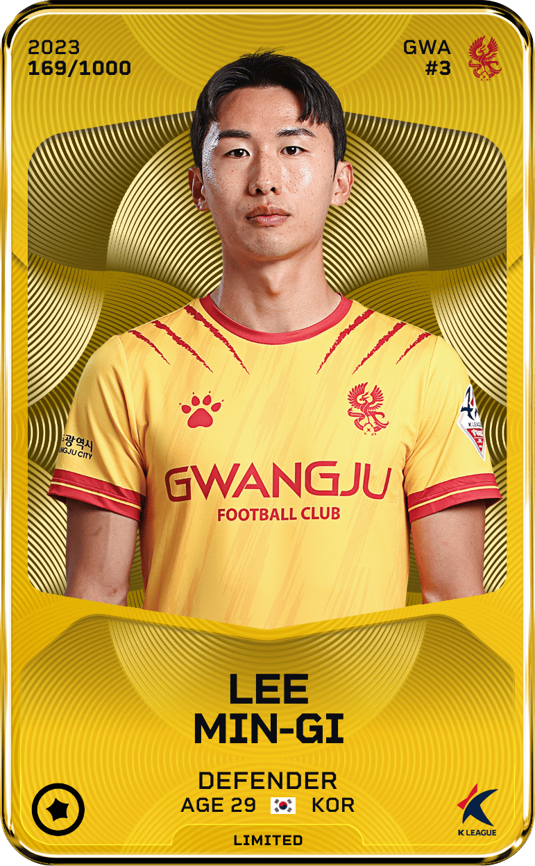 Lee Min-Gi 2023-24 • Limited 169/1000