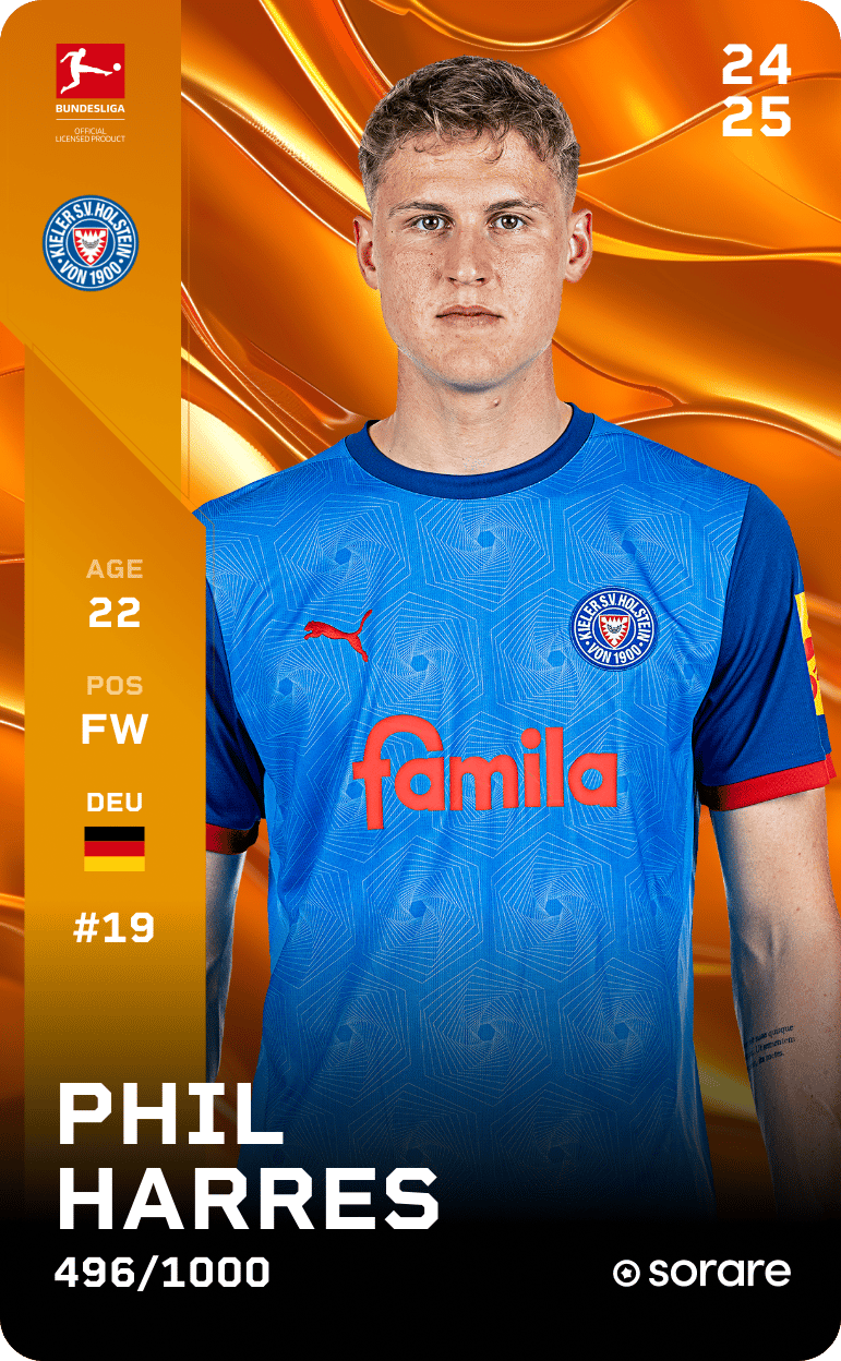 Phil Harres 2024-25 • Limited 496/1000