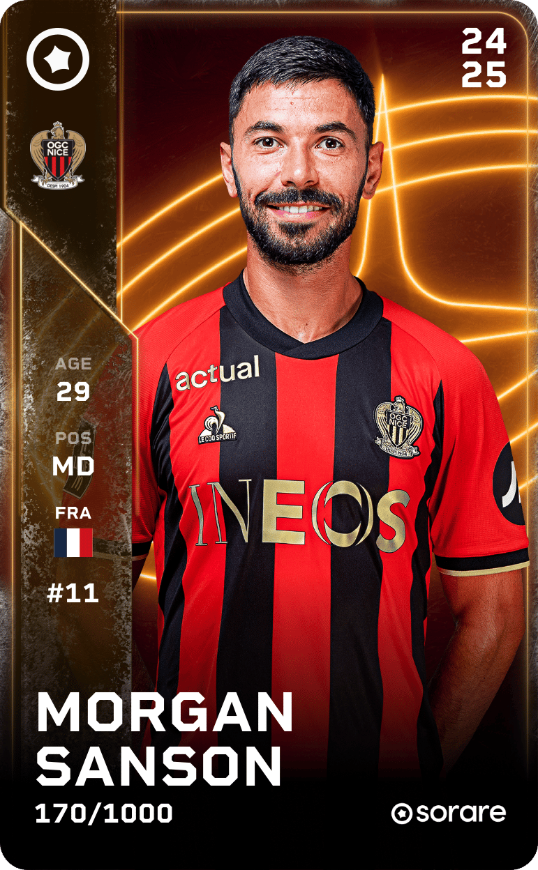 Morgan Sanson 2024-25 • Limited 170/1000