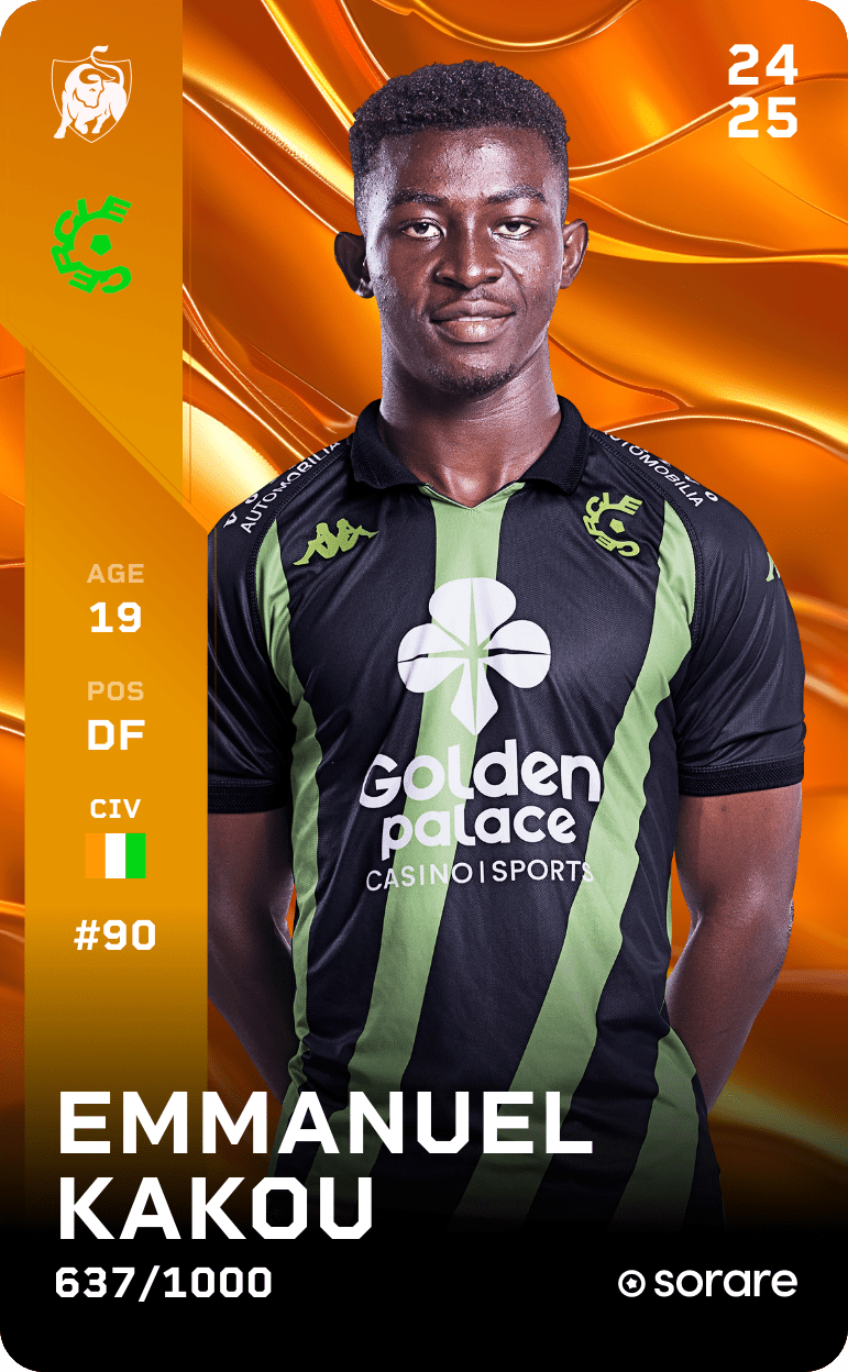 Emmanuel Kakou 2024-25 • Limited 637/1000