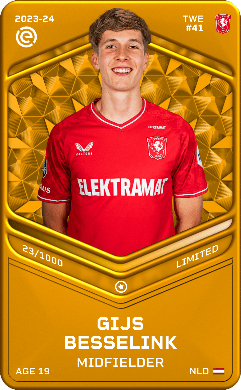 Gijs Besselink 2023-24 • Limited 23/1000