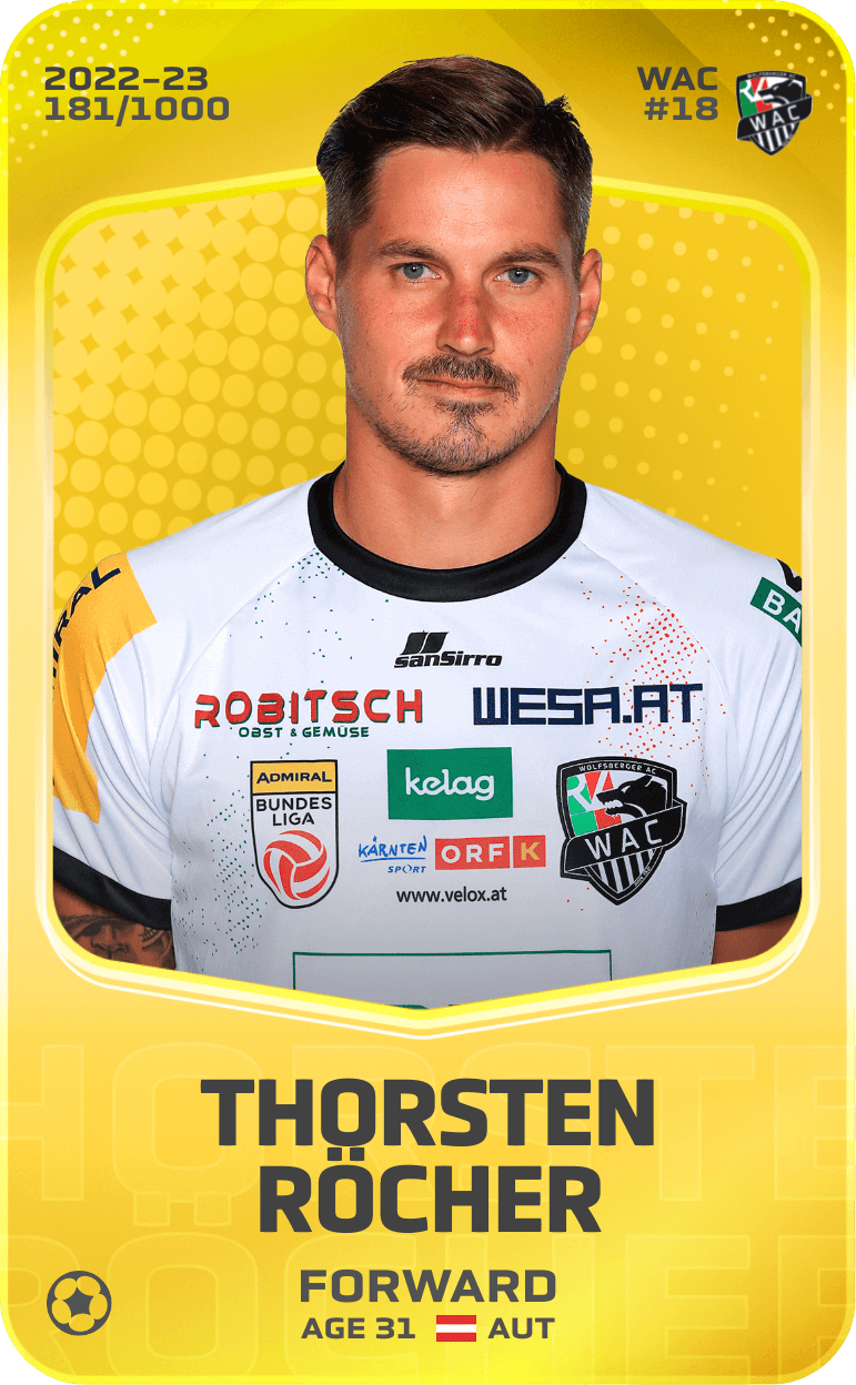 Thorsten Röcher 2022-23 • Limited 181/1000