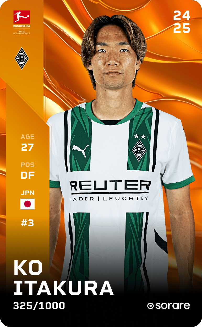 Ko Itakura 2024-25 • Limited 325/1000