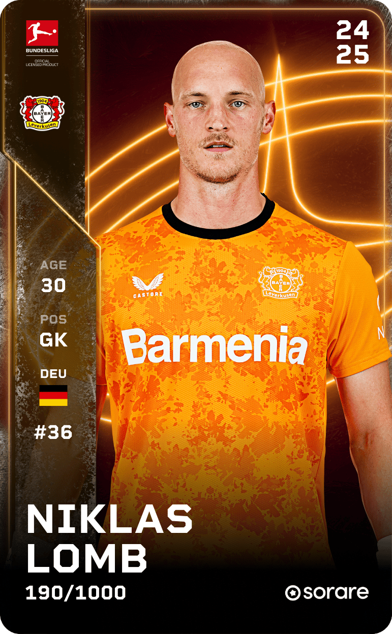 Niklas Lomb 2024-25 • Limited 190/1000
