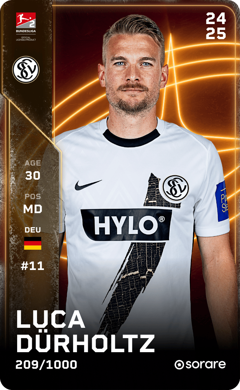 Luca Dürholtz 2024-25 • Limited 209/1000
