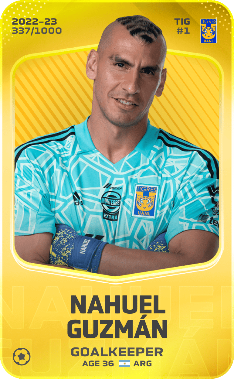 Nahuel Guzmán 2022-23 • Limited 337/1000