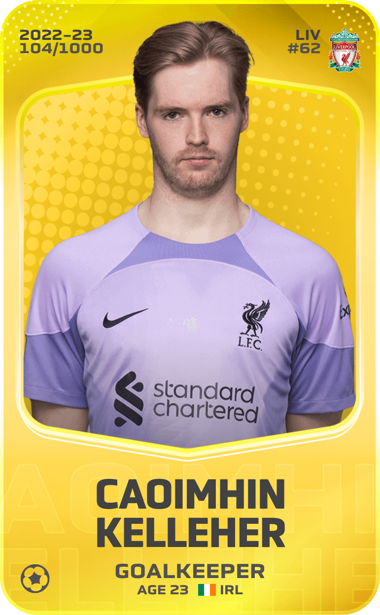 Caoimhin Kelleher 2022-23 • Limited 104/1000