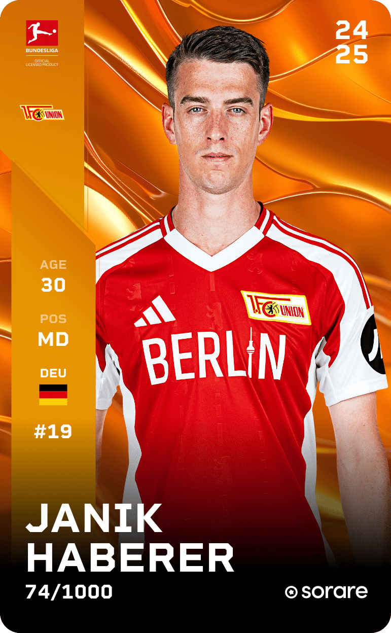 Janik Haberer 2024-25 • Limited 74/1000