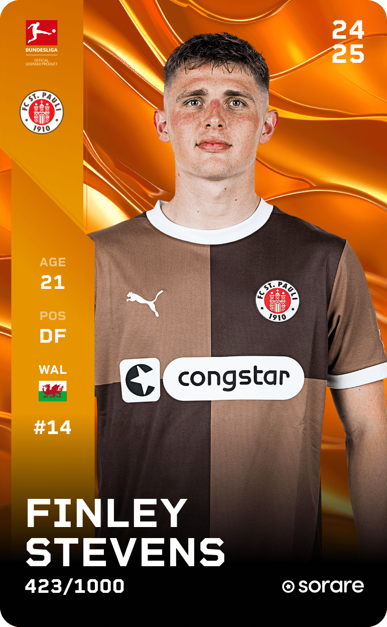Finley Stevens 2024-25 • Limited 423/1000