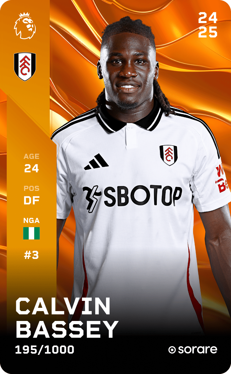 Calvin Bassey 2024-25 • Limited 195/1000