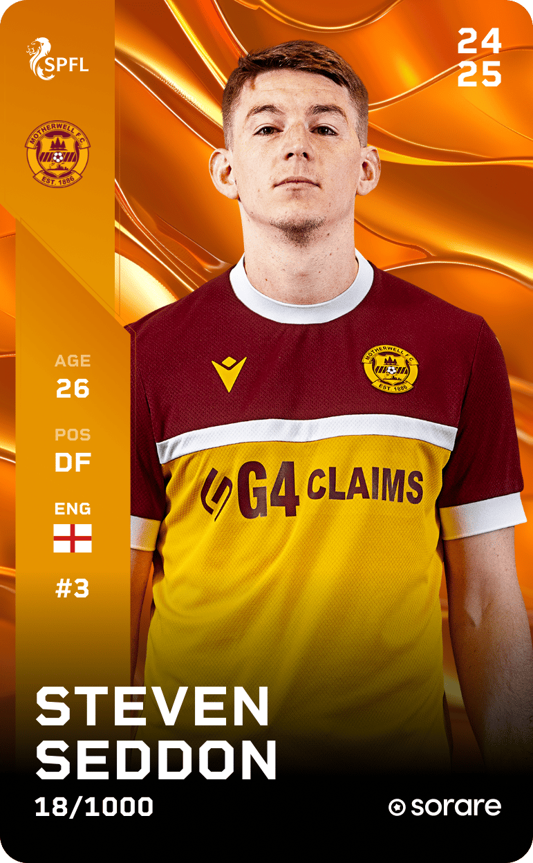 Steven Seddon 2024-25 • Limited 18/1000