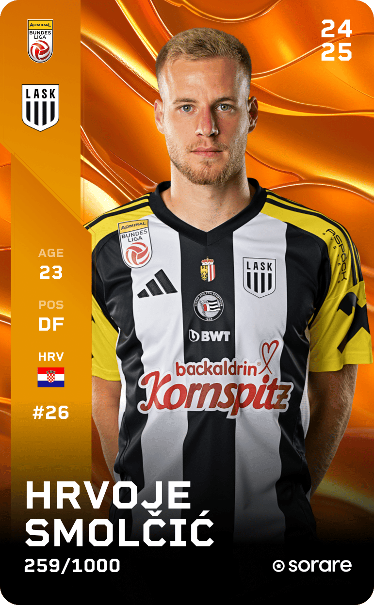 Hrvoje Smolčić 2024-25 • Limited 259/1000