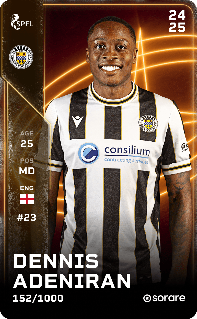 Dennis Adeniran 2024-25 • Limited 152/1000
