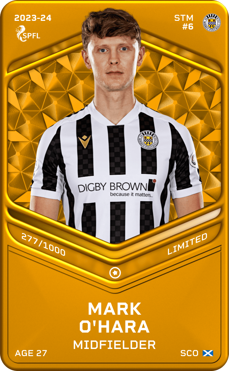 Mark O'Hara 2023-24 • Limited 277/1000