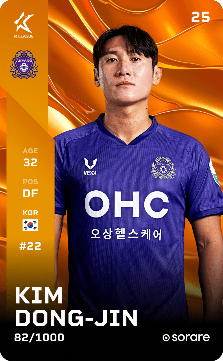 Kim Dong-Jin 2025-26 • Limited 82/1000