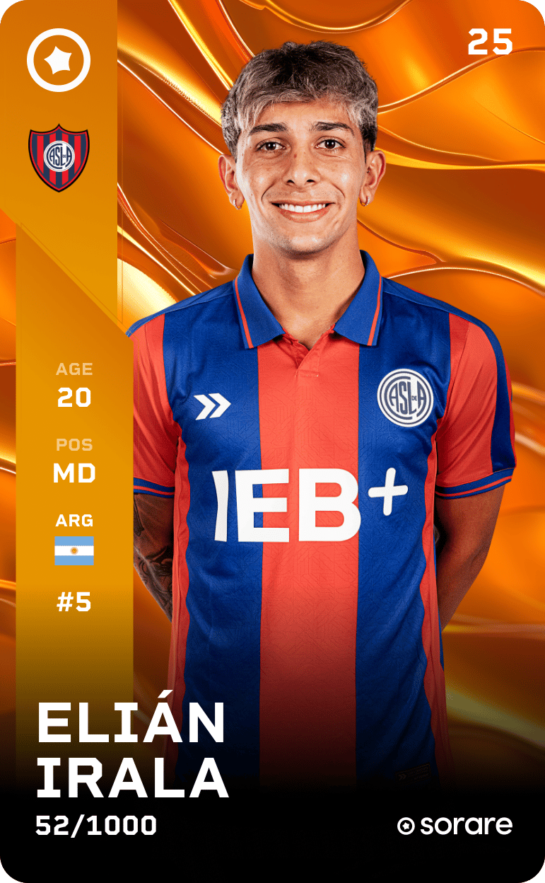 Elián Irala 2025-26 • Limited 52/1000