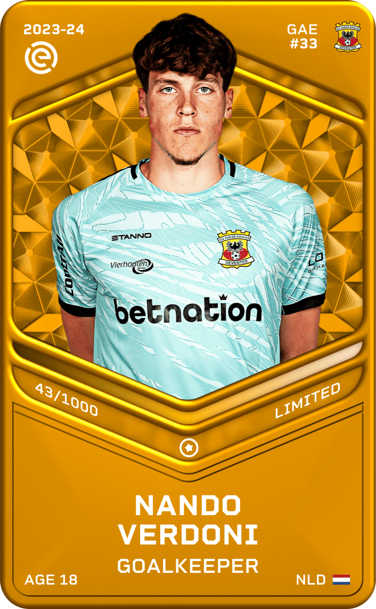 Nando Verdoni 2023-24 • Limited 43/1000