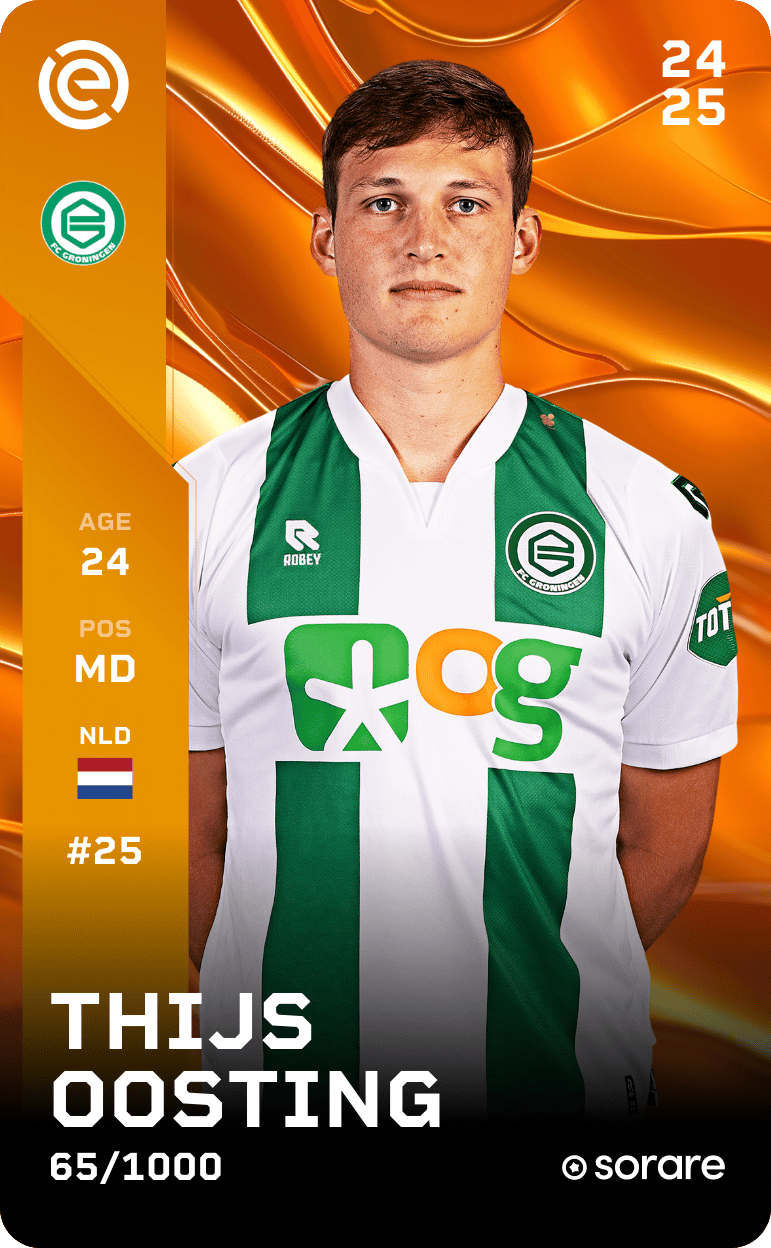 Thijs Oosting 2024-25 • Limited 65/1000