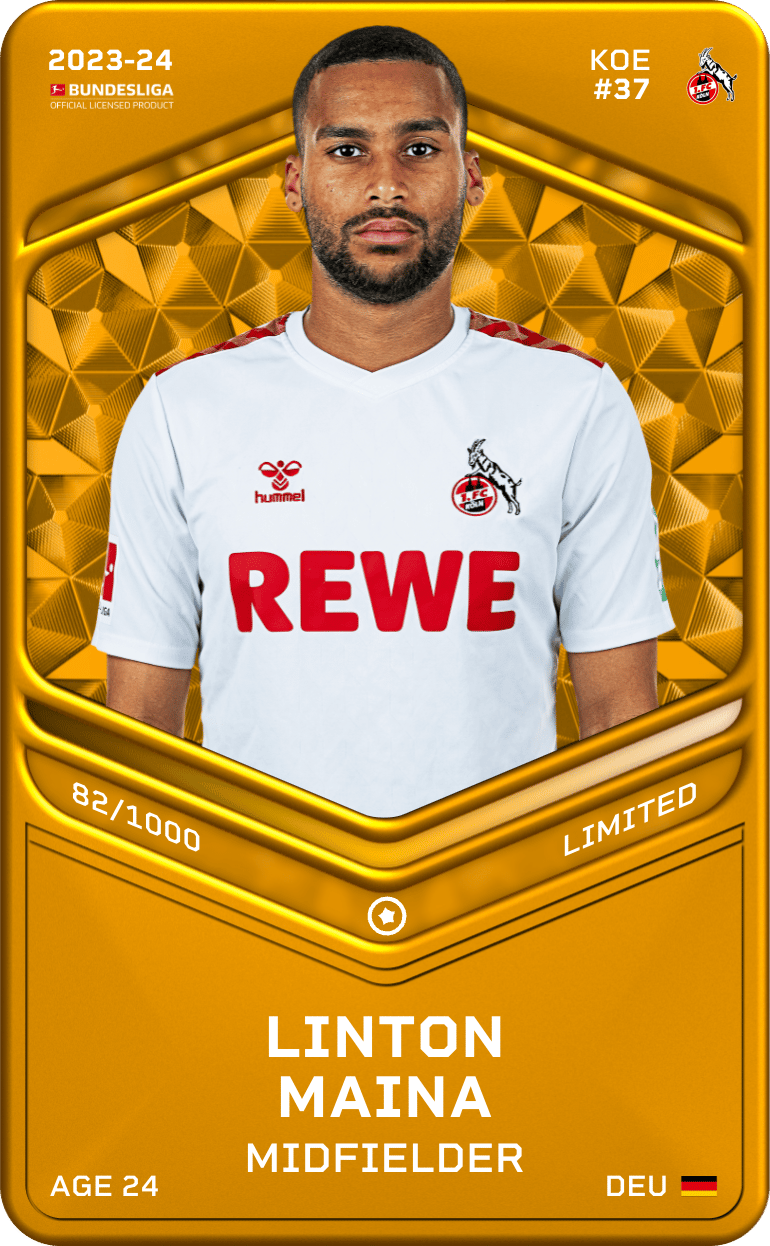 Linton Maina 2023-24 • Limited 82/1000