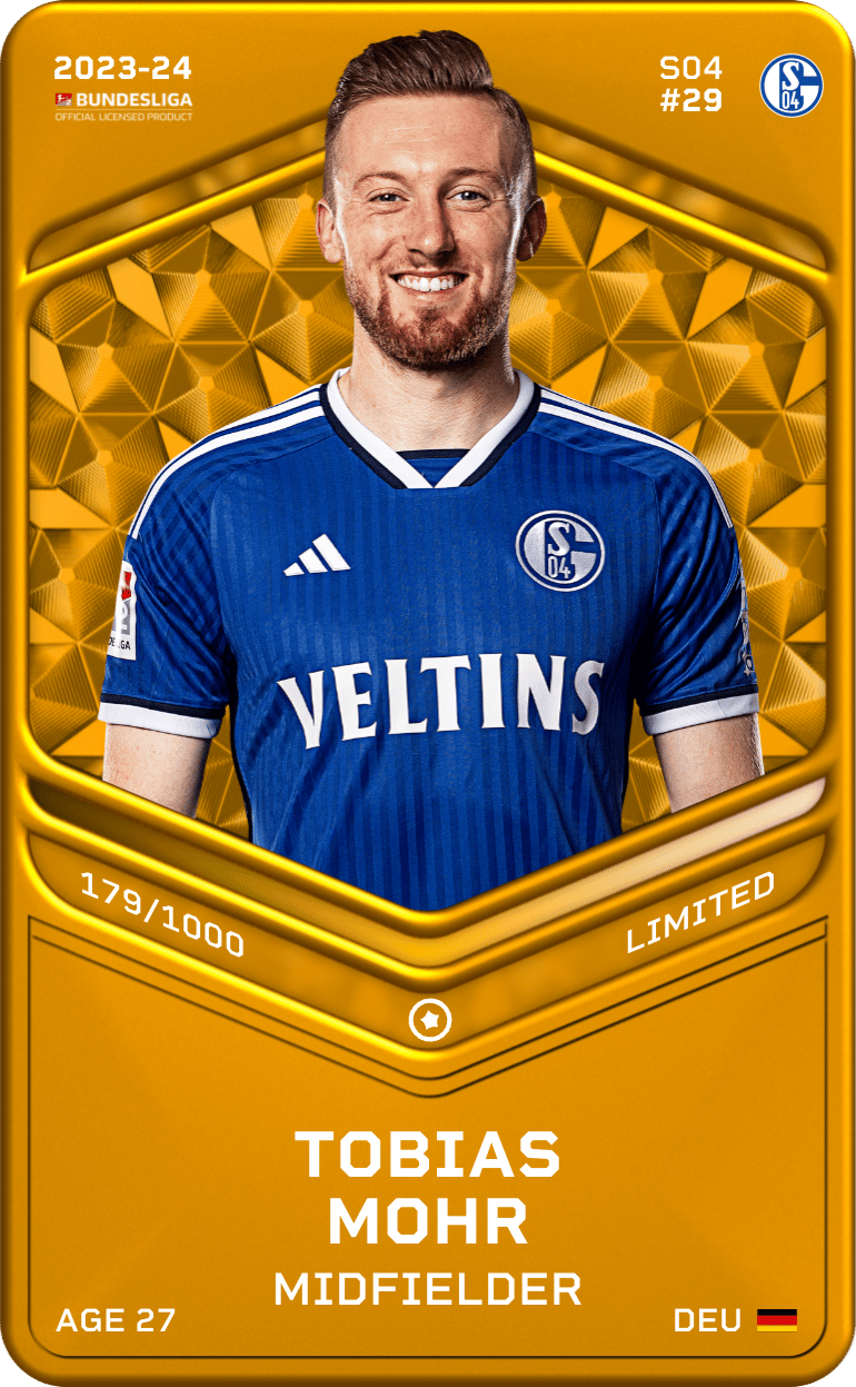 Tobias Mohr 2023-24 • Limited 179/1000