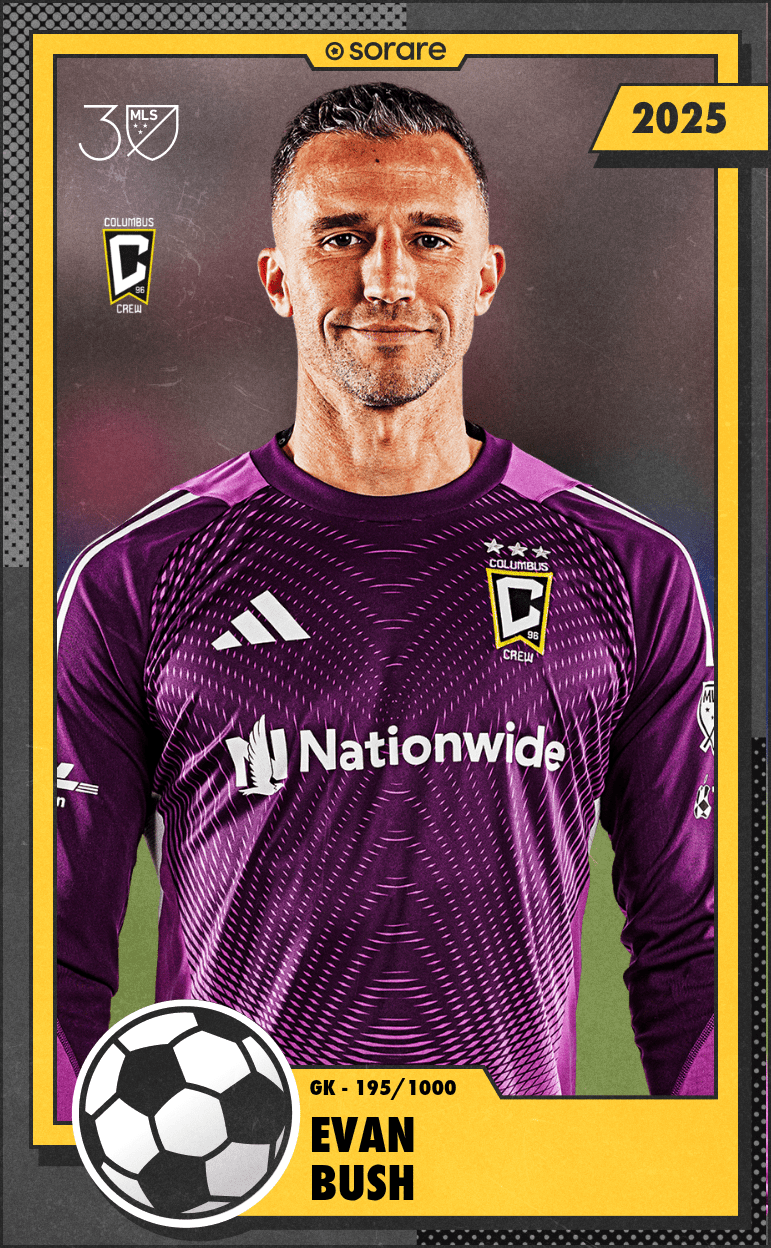 Evan Bush 2025-26 • Limited 195/1000