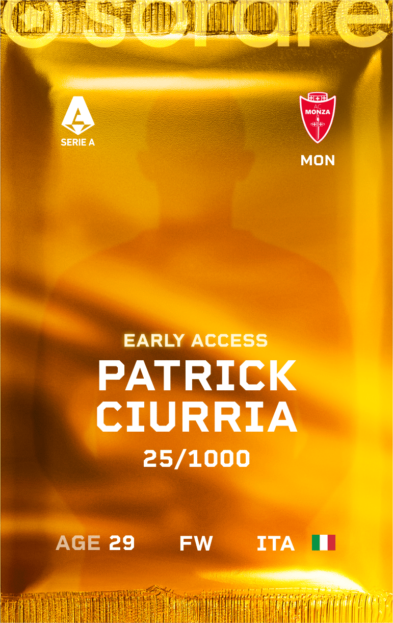 Patrick Ciurria 2024-25 • Limited 25/1000