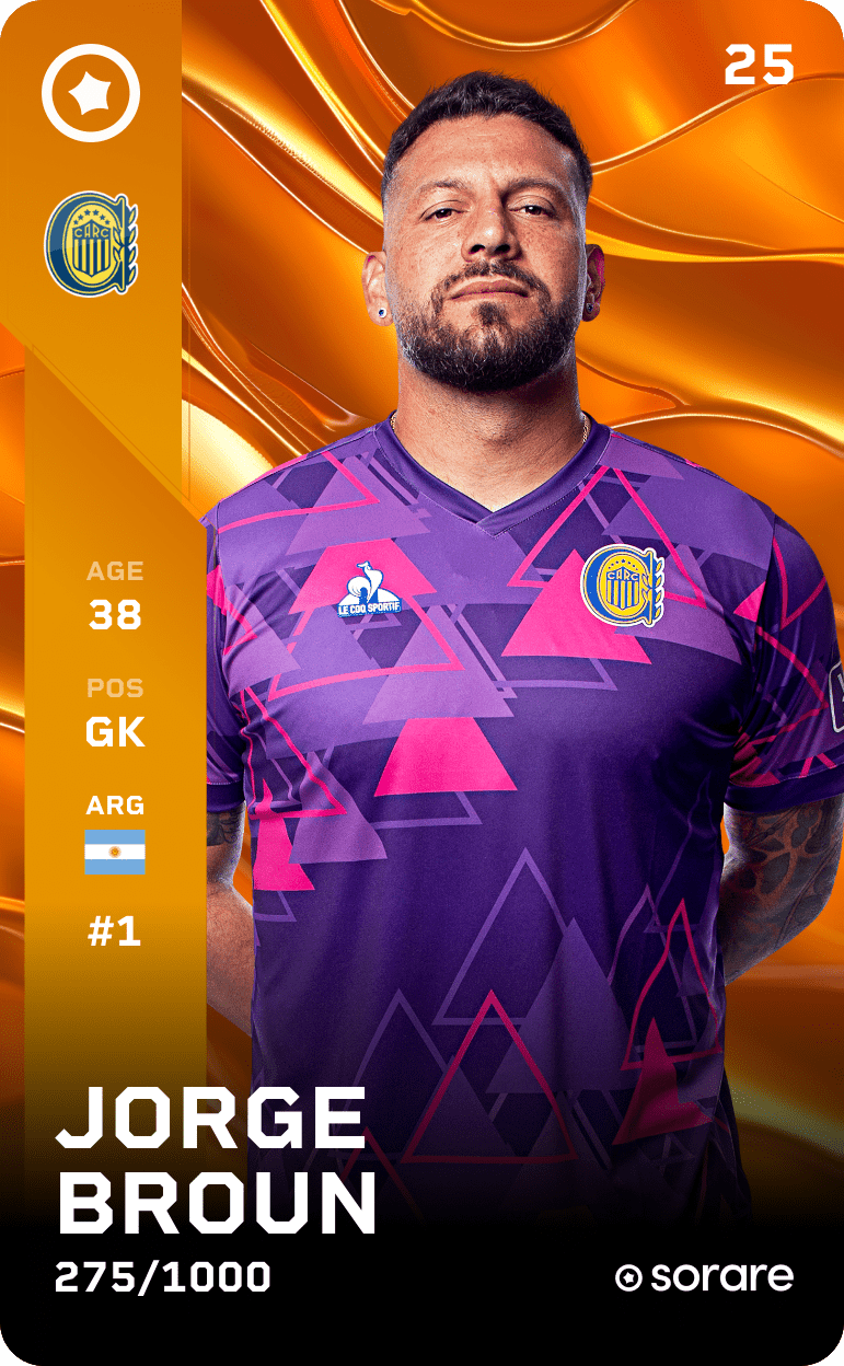 Jorge Broun 2025-26 • Limited 275/1000
